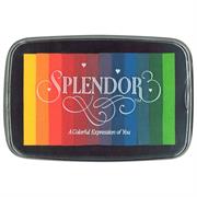  Splendor Twelve Colour Ink Pad, 001 Vivid